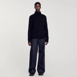 Maglione Dolcevita In Lana E Cashmere