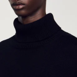 Maglione Dolcevita In Lana E Cashmere
