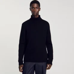 Maglione Dolcevita In Lana E Cashmere