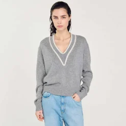 Maglione In Lana E Cashmere