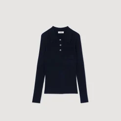 Maglione In Maglia A Coste