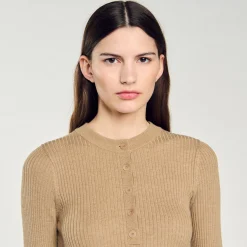Maglione In Maglia A Coste