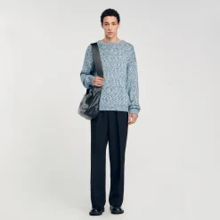 Maglione In Maglia Mouliné