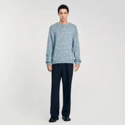 Maglione In Maglia Mouliné