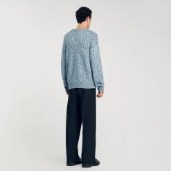 Maglione In Maglia Mouliné