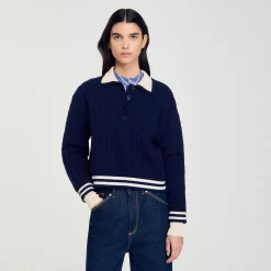 Maglione In Maglia Ritorta