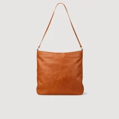 Messenger Bag In Pelle Cinghialata