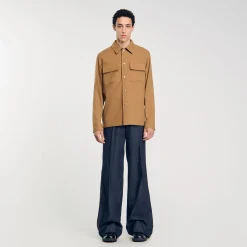 Overshirt In Lana