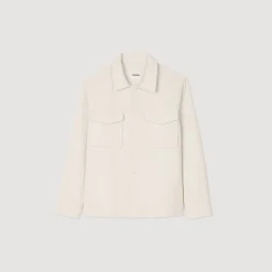 Overshirt In Velluto A Coste