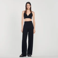 Pantaloni A Gamba Larga