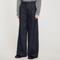 Pantaloni A Quadri Da Abito