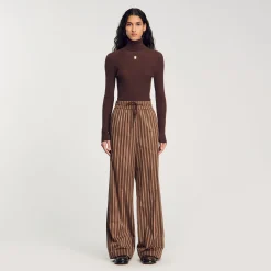 Pantaloni A Righe