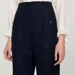 Pantaloni A Vita Alta