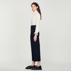 Pantaloni A Vita Alta