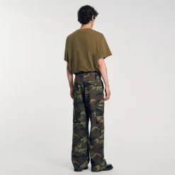 Pantaloni Cargo Mimetici