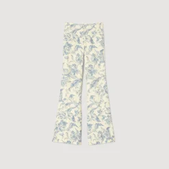 Pantaloni Con Stampa A Fiori