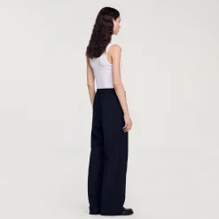 Pantaloni Con Vita Elasticizzata