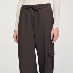 Pantaloni Con Vita Elasticizzata