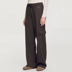 Pantaloni Con Vita Elasticizzata