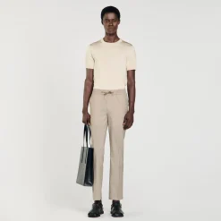 Pantaloni Con Vita Elasticizzata