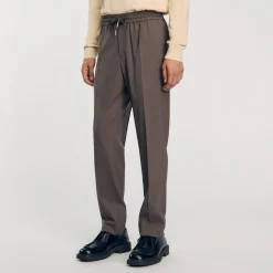 Pantaloni Con Vita Elasticizzata
