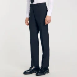 Pantaloni Da Abito Gessati