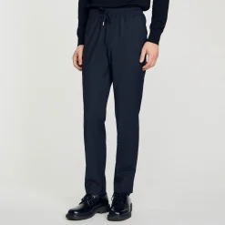 Pantaloni Dritti Elasticizzati