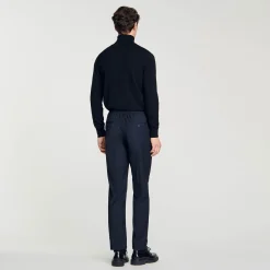 Pantaloni Dritti Elasticizzati