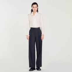 Pantaloni In Lana