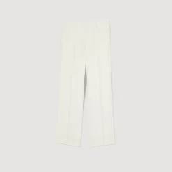 Pantaloni In Lino E Cotone