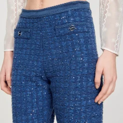 Pantaloni In Maglia Fantasia