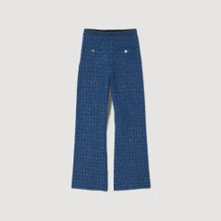 Pantaloni In Maglia Fantasia