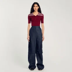 Pantaloni Modulari In Jeans