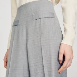 Pantaloni Svasati A Vita Alta