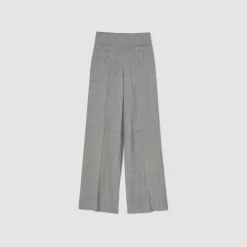 Pantaloni Svasati A Vita Alta