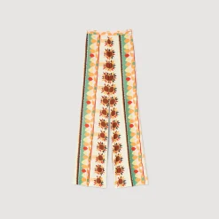 Pantaloni Svasati Con Stampa