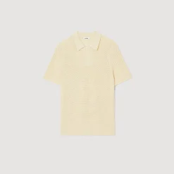 Polo In Maglia Traforata