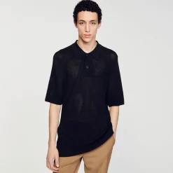 Polo In Maglia Traforata