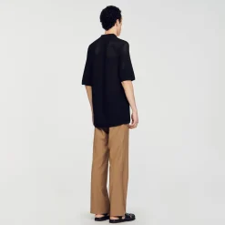 Polo In Maglia Traforata