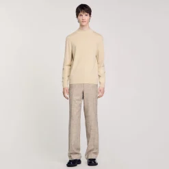 Pullover Con Collo A Lupetto