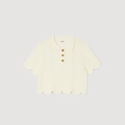 Pullover Corto In Maglia