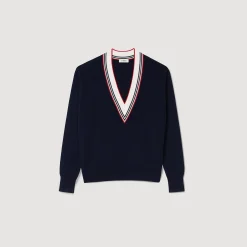 Pullover In Lana E Cashmere