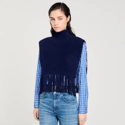 Scaldacollo In Maglia Di Velluto