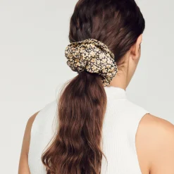 Scrunchie In Seta Stampata
