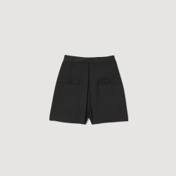 Short A Vita Alta Con Bottoni