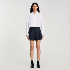 Shorts Con Motivi Spigati