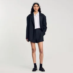 Shorts Con Motivi Spigati