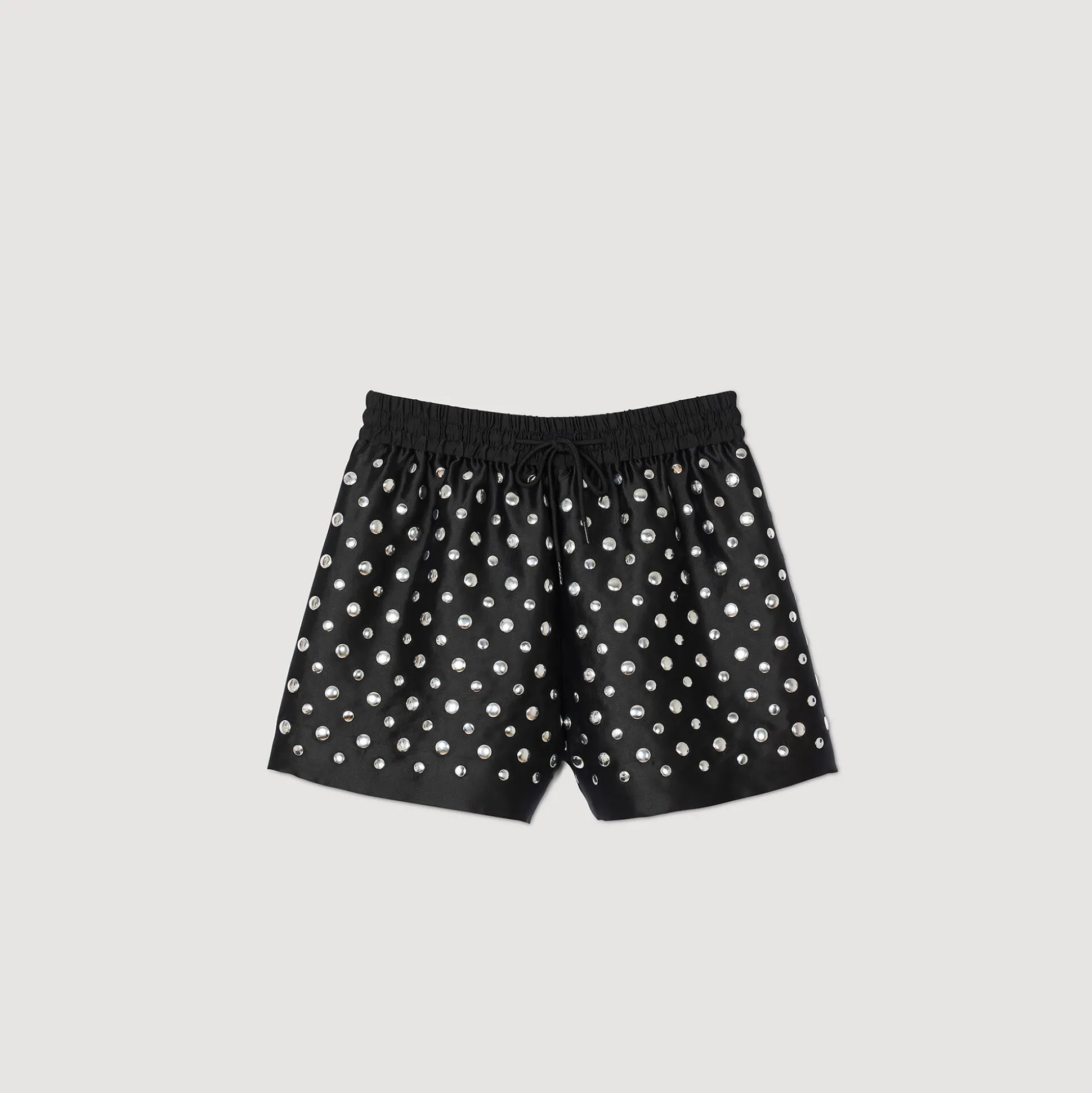 Shorts Con Pallini Decorativi