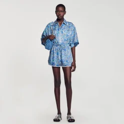 Shorts Con Stampa A Fiori
