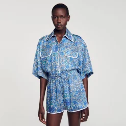 Shorts Con Stampa A Fiori